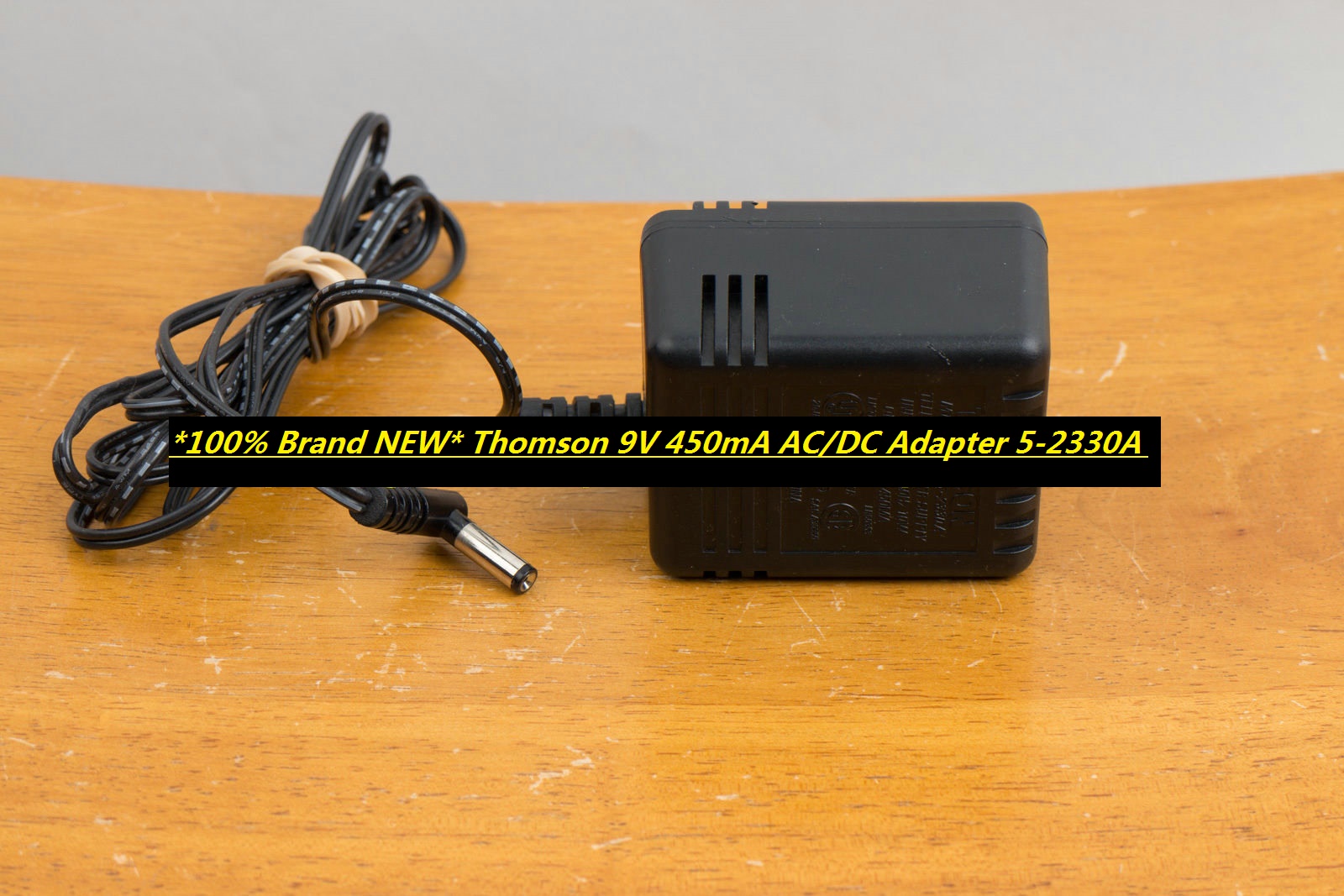 *100% Brand NEW* Thomson 9V 450mA AC/DC Adapter 5-2330A Power Supply